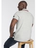 Bruno Banani Poloshirt in grau melange