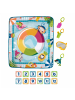 COFI 1453 Baby-Spieldecke mit Spielzeug, für Neugeborene in Mehrfarbig