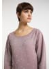 myMo at night Strickpullover in Mauve Silber