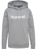 Hummel Baumwoll-Hoodie Hmlgo Cotton Logo Hoodie Woman in GREY MELANGE