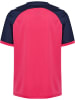 Hummel T-Shirt Raglanärmel Hmlmatch Kinder in RASPBERRY SORBET/MARINE