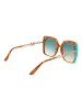Marciano by Guess Frauen Sonnenbrille Quadratisch Braun