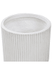 Beliani Outdoor Blumentopf DARIA in Weiß - (W) 24 x (H) 24 x (L) 24 cm