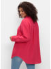 sheego Hemdbluse in magenta