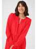 Kaffe Kleid KAlinda A-shape in True Red
