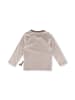 Sigikid Langarmshirt Savanne in Creme-Braun geringelt