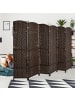 relaxdays Paravent in Braun - (B)240 x (H)170 cm