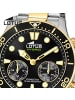 Lotus Chronograph-Armbanduhr Lotus Classic silber,gold groß (ca. 44,5mm)