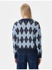 KOTON Sweater in Hellblau gemustert