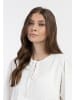 DreiMaster Vintage Damen Kleid in Wollweiss
