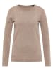 Albee Women Rundhalspullover in Taupe