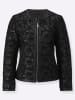 Mainpol Lederblazer in schwarz