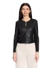 Vera Mont Blazer-Jacke mit Reißverschluss in Schwarz