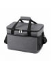 relaxdays Kühltasche in Grau - 20 l