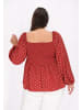 Usha Plus Size Blouse in Red