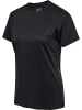 Hummel Hummel T-Shirt Hmlactive Multisport Damen Atmungsaktiv Feuchtigkeitsabsorbierenden in BLACK