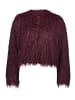 Vera Mont Bomberjacke mit Lurexfaden in Deep Dahlia