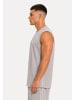 SMILODOX Regular Fit Tank Top Torvano in Hellgrau