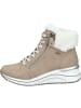 remonte Freizeit Stiefeletten in camel/cotton/camel