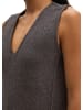 Marc O'Polo Ärmelloses Minikleid relaxed in Stone Brown Melange