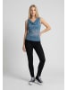 myMo Women Top in blue black
