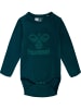 Hummel Hummel Druckknopf Strampler Hmlfastwo Jungen in DEEP TEAL