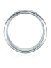 Trilani Ring Edelstahl Zirkonia in silber