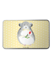 Mr. & Mrs. Panda Aufbewahrungsbox Chinchilla Blume ohne Spruch in Gelb Pastell