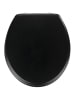Wenko WC-Sitz Prima Schwarz Matt, WC-Sitz Mod. Prima Schwarz Matt in Schwarz