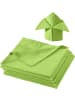 REDBEST Baumwolle Serviette 6er-Pack Seattle in apfelgrün