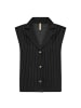 soyaconcept SC-GILL 1 Weste mit Nadelstreifen in c black combi