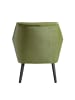 others SESSEL Kachka Bezug Samtvelour Buche schwarz / oliv