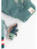 Sigikid Sweatjacke dino world in grün