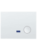 Beliani Badezimmerspiegel MONTARON in Silber - (W) 80 x (H) 60 x (L) 4 cm Horizontal