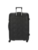 Stratic Leather and More - 4-Rollen-Trolley 76 cm L (rose) in matt black