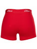 s.Oliver Boxershort 3er Pack in Rot/Marine/Weiß