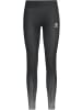 Odlo Tights Tights ZEROWEIGHT PRINT in Schwarz