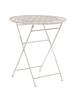 Beliani 3-tlg Bistro Set TRIESTE in Beige