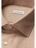Seidensticker Flanellhemd Shaped in Beige