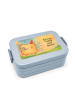 Mr. & Mrs. Panda Bentobox Toast Party Design mit Spruch in Blau Pastell