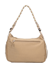 GianMarco Venturi Schultertasche in ALMOND BROWN