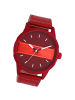 Oozoo Analog-Armbanduhr Oozoo Timepieces rot extra groß (ca. 48mm)