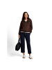 Tom Tailor Sweatshirt in java dark brown