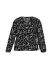 faina Women Plus Size Blouse in Black