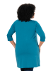 Ulla Popken Longshirt in ozean blau