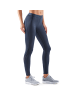 skins Kompressionshose DNAmic Long Tights in Navy Blue