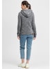 Oxmo Kapuzensweatjacke in grau