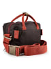FJÄLLRÄVEN Kanken Handtasche 22 cm black oak-rowan red