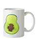 Mr. & Mrs. Panda Tasse Avocado Kern ohne Spruch in Weiß