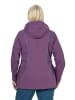 Ulla Popken Funktionsjacke in aubergine